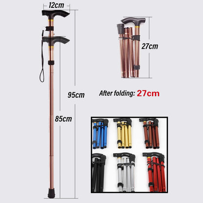 Aluminum Alloy Collapsible Trekking Pole