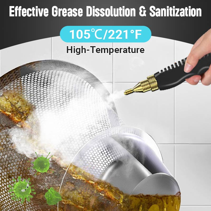 💥2500W Handheld High-Temperature Pressurized Steam Cleaner