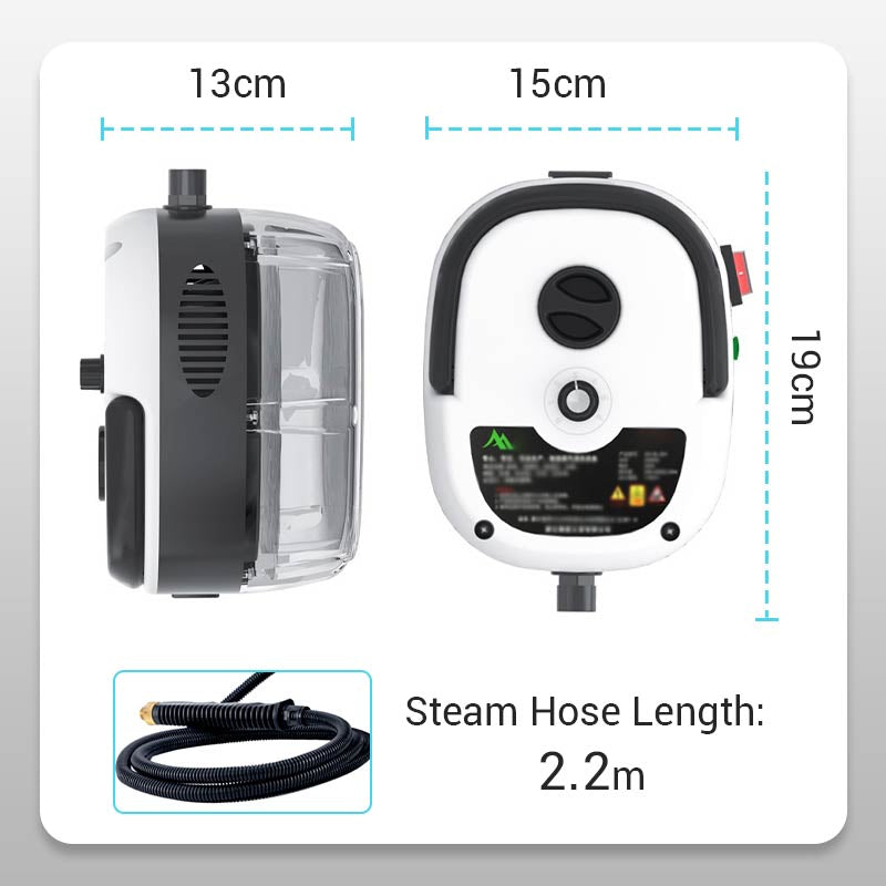 💥2500W Handheld High-Temperature Pressurized Steam Cleaner