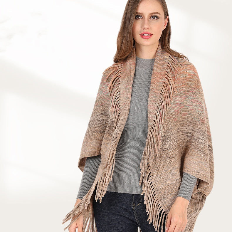 🌸Late summer sales 💝Women's Elegant Tassel Knitted Scarf💕Limited time 50% discount