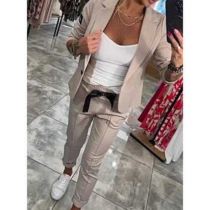 🥰 limited-time offer price 🥰  Women's Casual Suit Jacket Pants 2-Piece Set