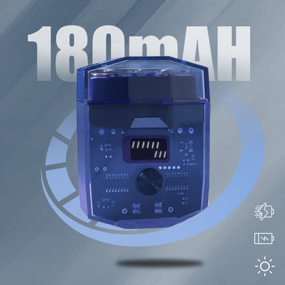 Transparent Mini Electric Shaver with Low Noise