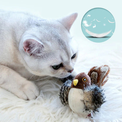 🎁Gift For Pets - 49% OFF🐱Upgraded Chirping Bird Cat Toy🐦