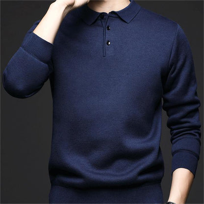 ✨New Arrival✨Gift Choice -Men's Autumn Lapel Padded Thickened Sweater