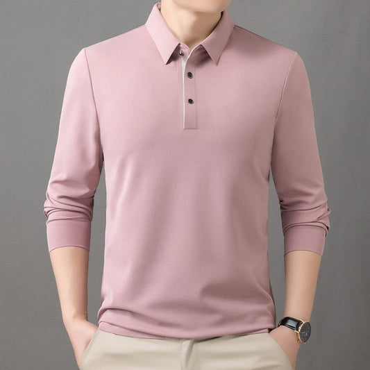 🔥HEISSER VERKAUF 49% Rabatt - Einfarbige Button-Down-Hemden mit Revers für Herren