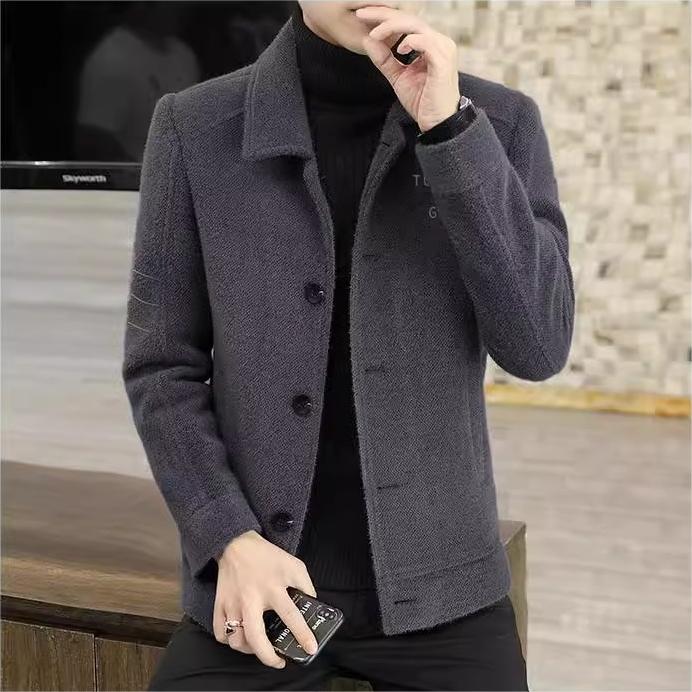 🎊Christmas sale - 50% Off🎊Men's Classic Warm Up Button Jacket