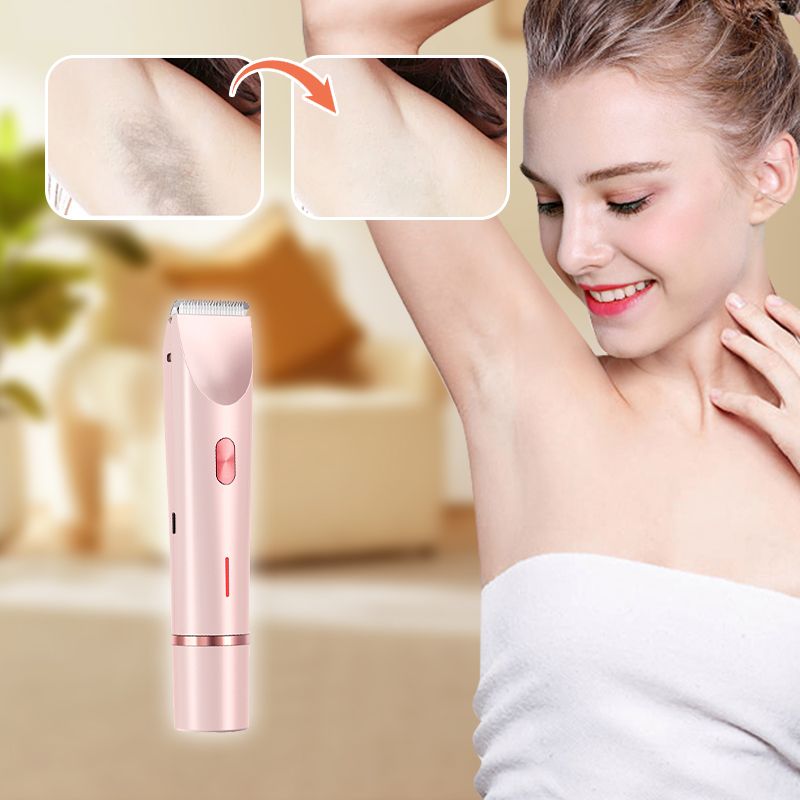 Authenticity guarantee 🔥IPX7 Waterproof Dual-head Shaver for Women