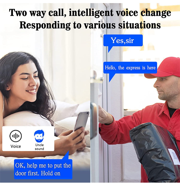 Kabellose intelligente Videotürklingel