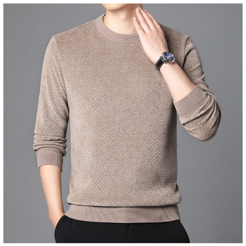 👔New Thickened Men's Crew Neck Sweater For This Winter~