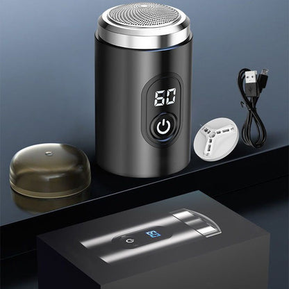 Mini Portable Rechargeable Shaver with Digital Display