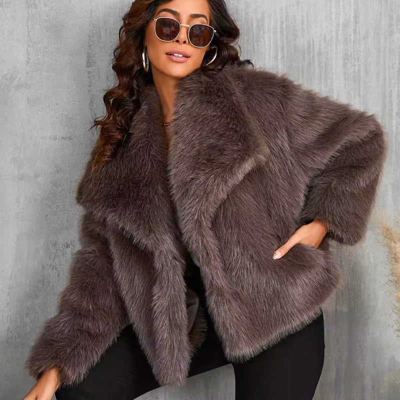 🔥🖤Early Black Friday Sale:50% OFF🔥🔥Winter Pre-Sale Women's Fur Coat🔥Free shipping