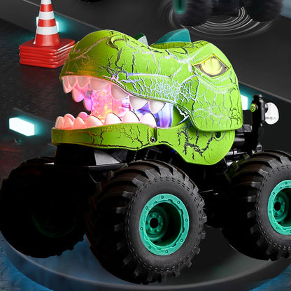 Remote Control Dinosaur Car Set for Kids