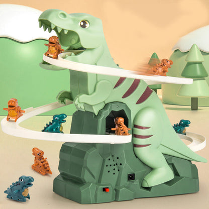 🎁Early Xmas Sales - 49% OFF🦖Electric Dinosaur Chase Race Track Playset