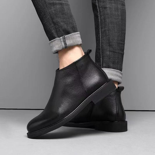 Herren Chelsea-Lederschuhe