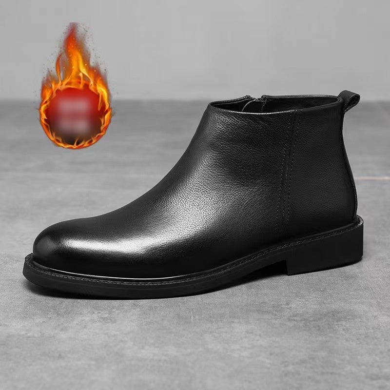 Herren Chelsea-Lederschuhe