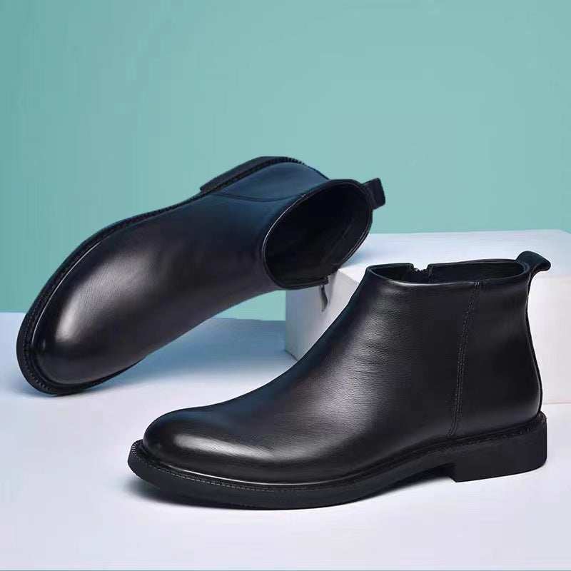 Herren Chelsea-Lederschuhe