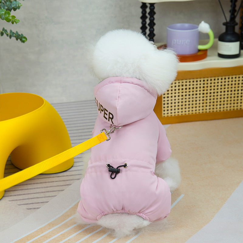 2025 Neues Upgrade🐕🐾Wasserdichte Hundewinterjacke mit D-Ring