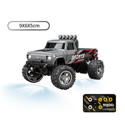 Alloy LED Lights Remote Control Car Model