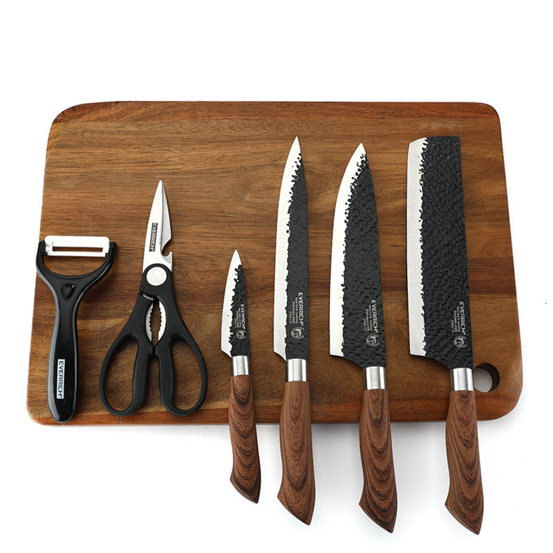 🔥🖤Black Friday Sale:50% OFF🔥German Professional Chef's Knife Set - 6 Pcs Set