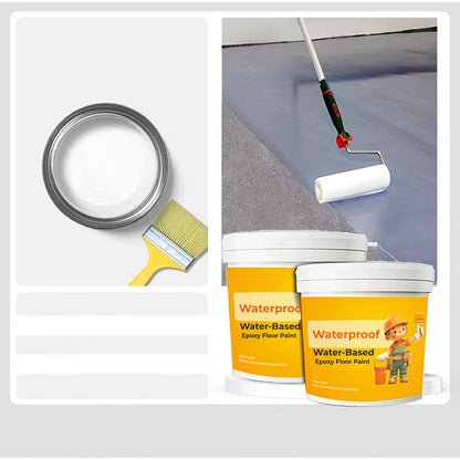 🎄🎅Christmas Sale 50% OFF💥Waterproof Water-Based Epoxy Floor Paint