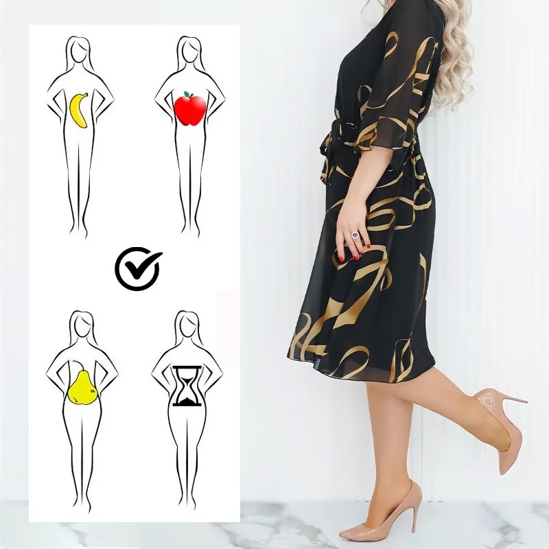 🔥Hot Sale🔥Elegant Loose Midi Dress with Ruffled Sleeves