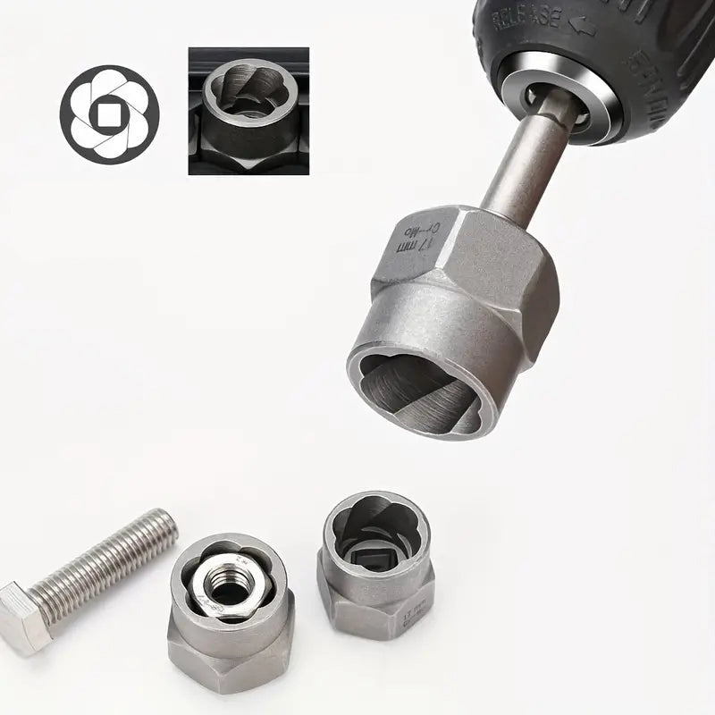 Damaged Screw and Bolt Extractor Set