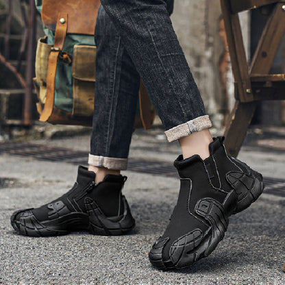 🥳Trendy New Products🥰Men's Rugged High-Top Utility Fashion Shoes