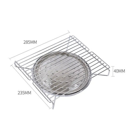 Mini Portable Wing Grilling Rack for Gas Stoves