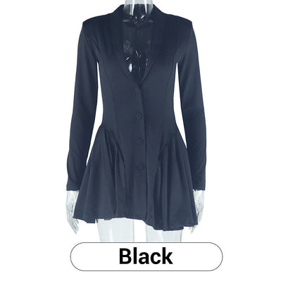 ✨New products on offer ✨Women's Deep V Neck Pleated Short Dress