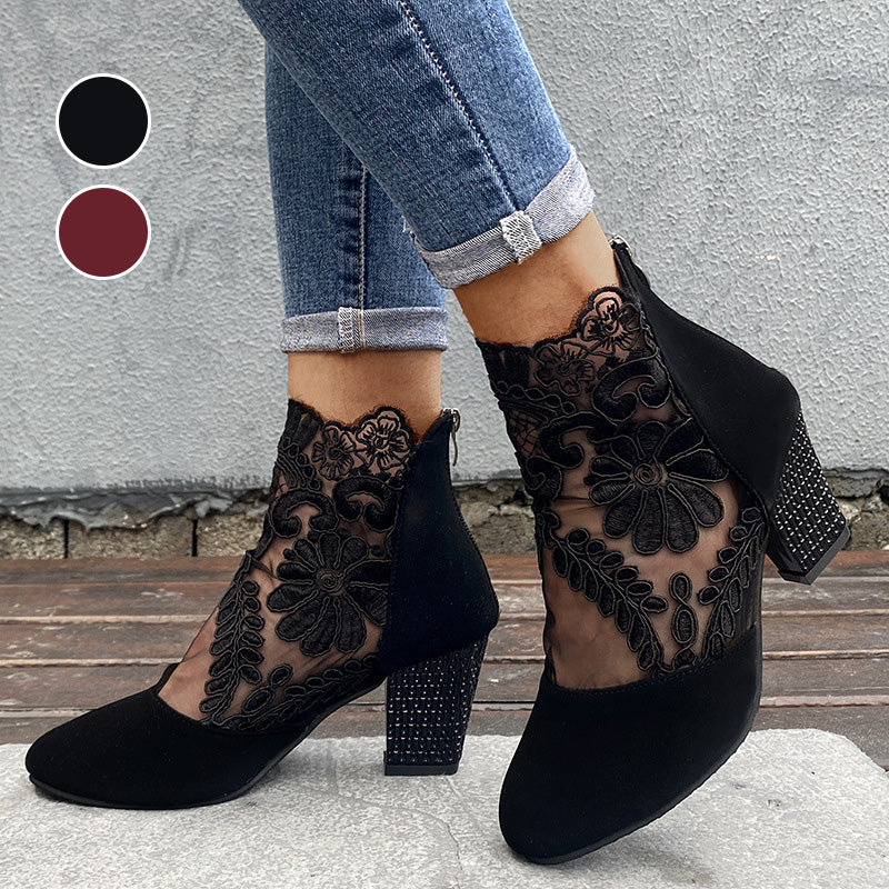 👢2026 neuer heißer Verkauf✨Damen High Heels mit eleganter Spitze für den Sommer