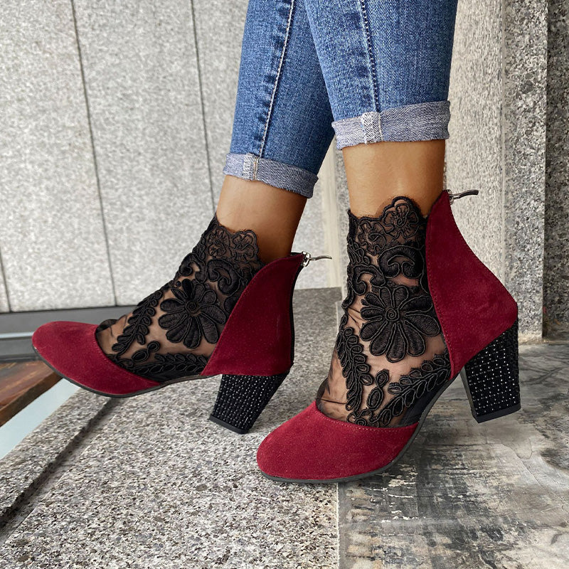 👢2026 neuer heißer Verkauf✨Damen High Heels mit eleganter Spitze für den Sommer
