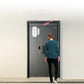 2-in-1 Door Magnetic Dual Sensor No-Punch Alarm