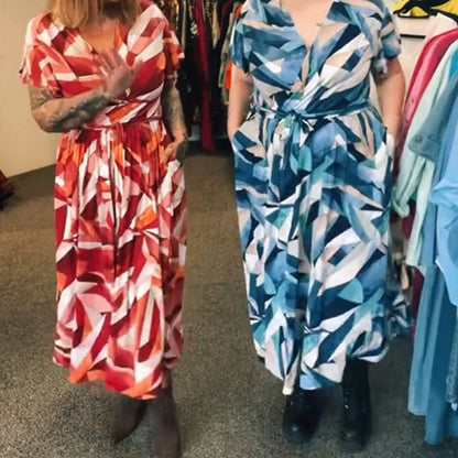 Ladies Floral Elegant Dress