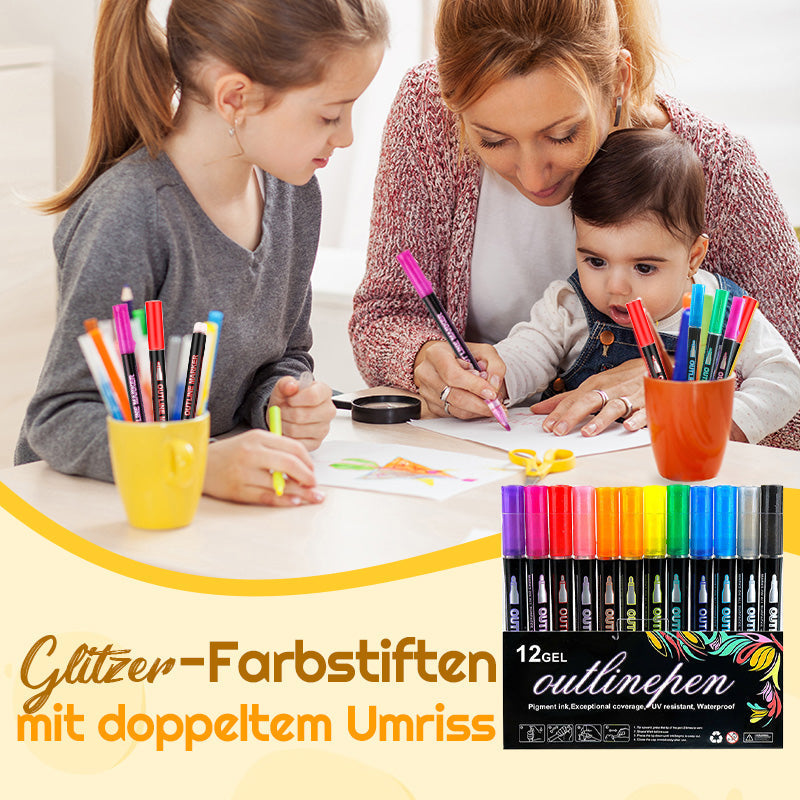 🎅Weihnachtssonderangebote !!⚡50K+ verkauft!🎁Farbige Lightstick Graffiti Textmarker-Stifte