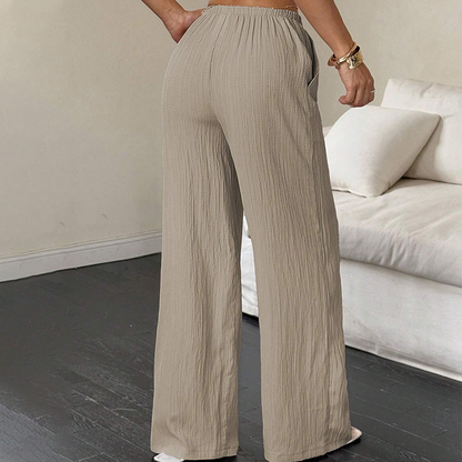 👖 60% RABATT! ✨ Vielseitige Einfarbige Hose mit Weitem Bein – Bequeme Passform, Zeitloser Stil & Lässt sich leicht kombinieren 💞