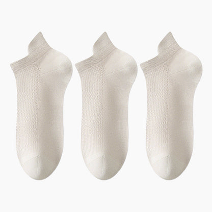 Anti-Geruchs-Socken für Herren, atmungsaktiv, niedrig geschnitten