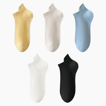 Anti-Geruchs-Socken für Herren, atmungsaktiv, niedrig geschnitten