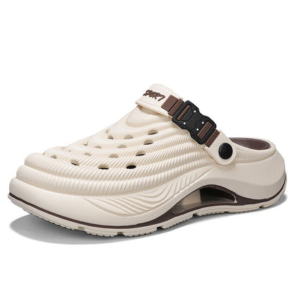 Herren Clogs für Sommer – Komfortable Sandalen mit Rutschfestem, Dickem Boden, Ideal für Outdoor🌞🏖️