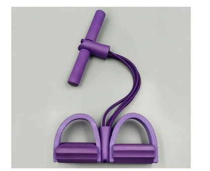 Faixa Elástica com Pedal para Exercícios