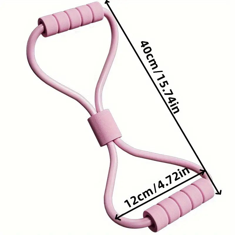 Faixa de Resistência em Formato de 8 para Treinamento de Força