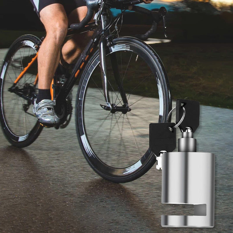 Trava de disco antifurto para moto