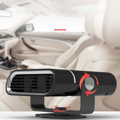 🔥 49% RABATT JETZT! ✨ 2-in-1 Tragbare Autheizung - 360° Drehung & Doppelspannung (12V/24V) für Schnelles Entfrosten und Heizen 🚗❄️