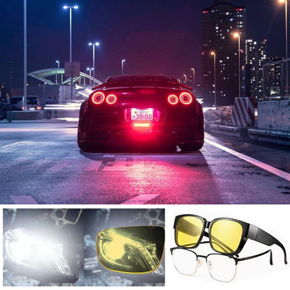 😎Polarisierte UV-Schutz-Sonnenbrille mit doppeltem Verwendungszweck✨