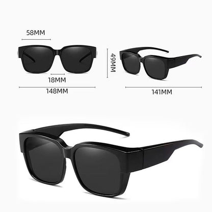 😎Polarisierte UV-Schutz-Sonnenbrille mit doppeltem Verwendungszweck✨