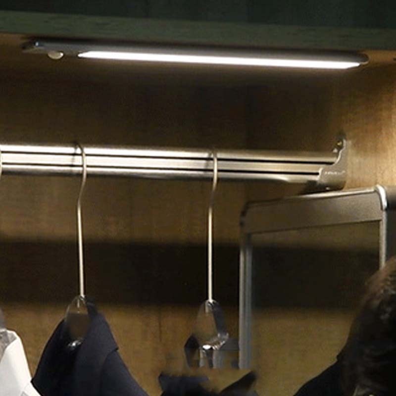 💡Magnetische Bewegungsmelder-Lichtleiste mit Batterieanzeige