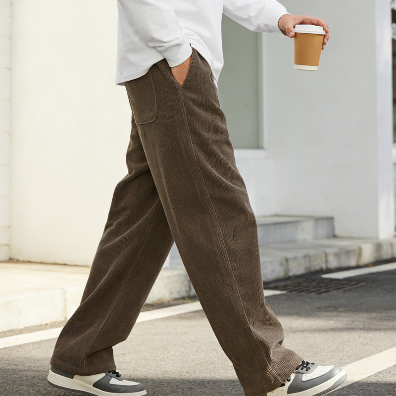 🔈🔈JETZT 60% RABATT👖 Herren-Hose mit lockerem Schnitt, Kordelzug und Taschen