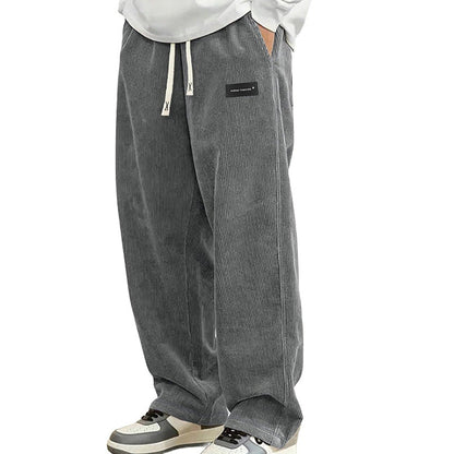 🔈🔈JETZT 60% RABATT👖 Herren-Hose mit lockerem Schnitt, Kordelzug und Taschen