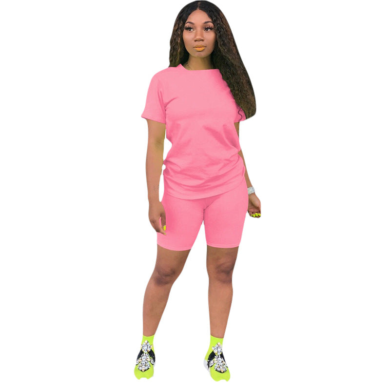 2-teiliges Set aus Oberteil und Shorts für Damen