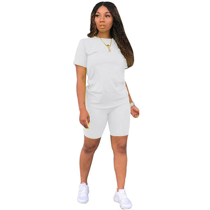 2-teiliges Set aus Oberteil und Shorts für Damen