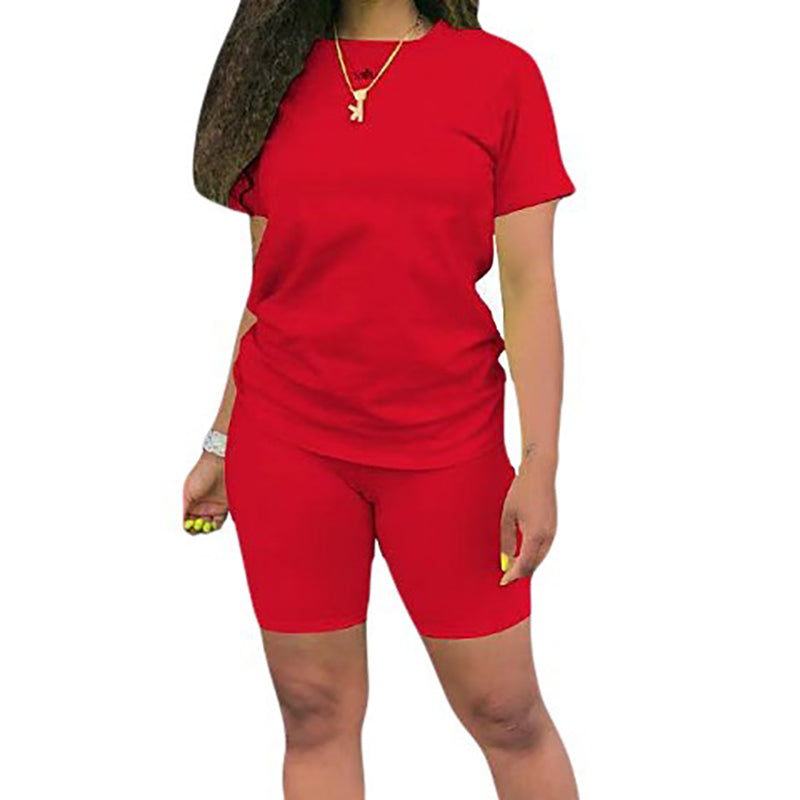 2-teiliges Set aus Oberteil und Shorts für Damen